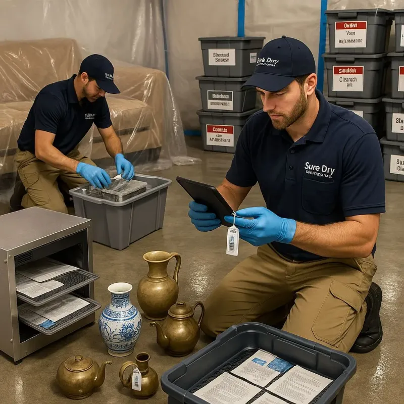 Content Protection and Restoration process in Castle Hills, TX