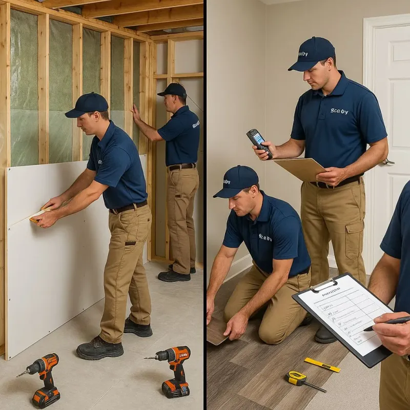 Repairs and Reconstruction process in Castle Hills, TX