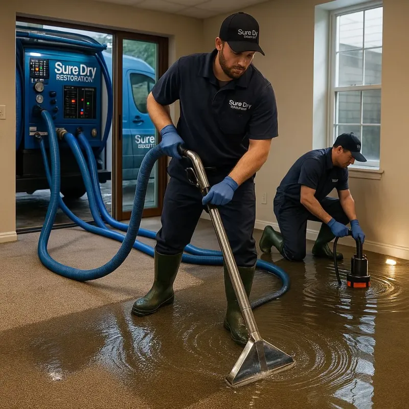 Water Extraction and Removal process in Castle Hills, TX